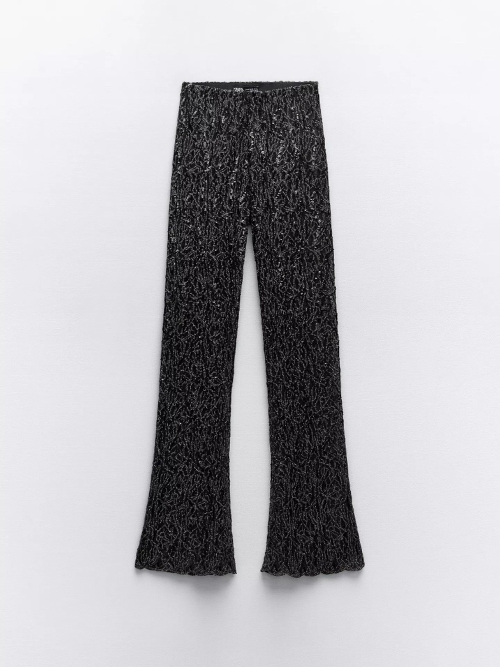 Sequin Black Pants